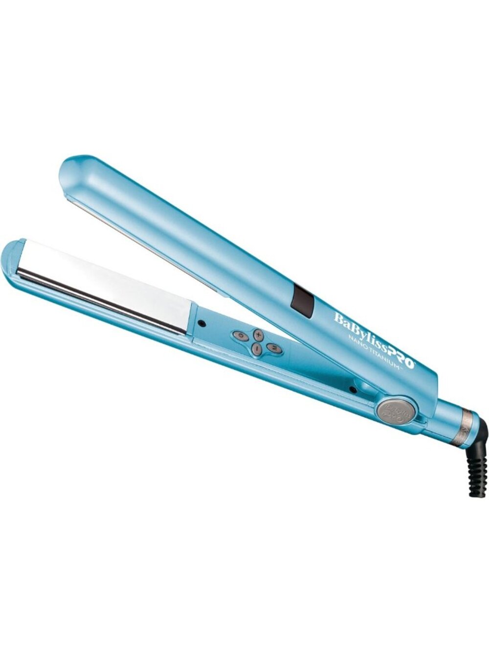 BaBylissPRO Nano Titanium Flat Iron Hair Straightener, Digital Flat Iron for Pro